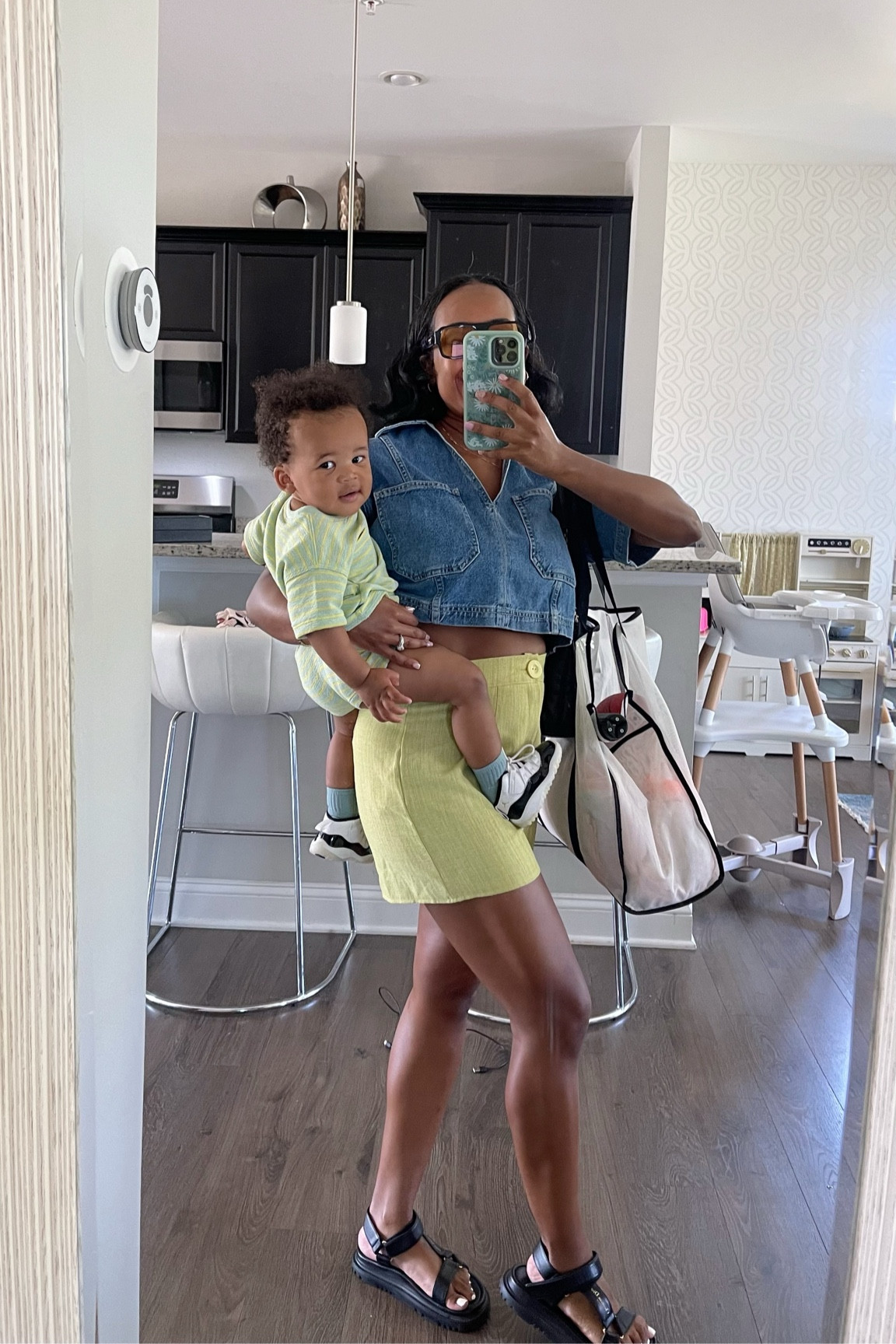 Chill spring day matching with baby boy! His outfit is from Old Navy 💚

#LTKKids #LTKBaby #LTKFamily