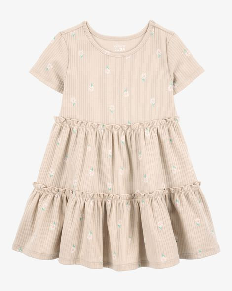 Toddler Floral Short-Sleeve Dress - Floral | Carter's Inc