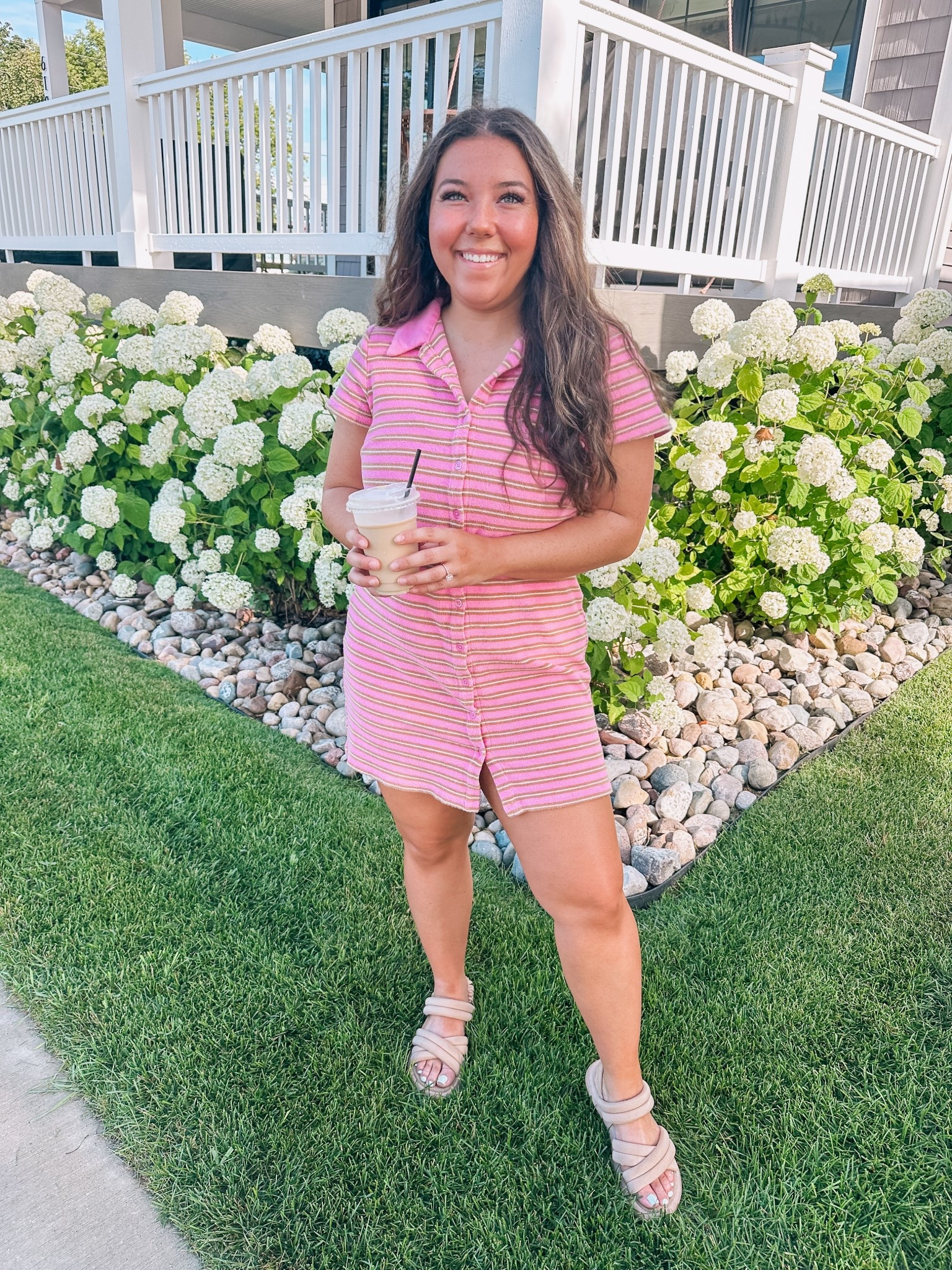 Linking similar dresses but loving this terry cloth dress from English Factory! Wearing a L! 

#LTKStyleTip #LTKSeasonal #LTKFindsUnder50