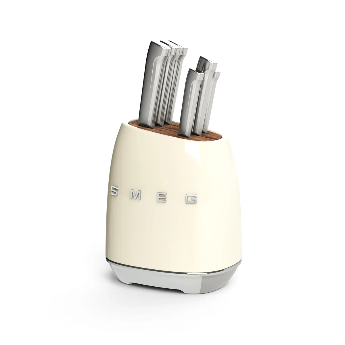 SMEG 7 Piece Kitchen Knife Set with Block | Wayfair North America