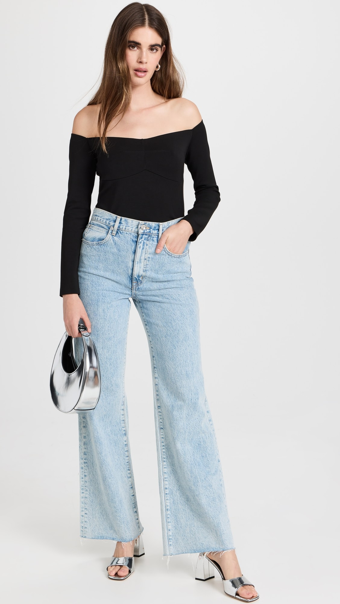 Grace High Rise Wide Leg Jeans | Shopbop
