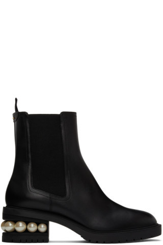 Nicholas Kirkwood - Black Casati Chelsea Boots | SSENSE