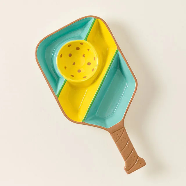 Pickleball Paddle Snack Tray | UncommonGoods