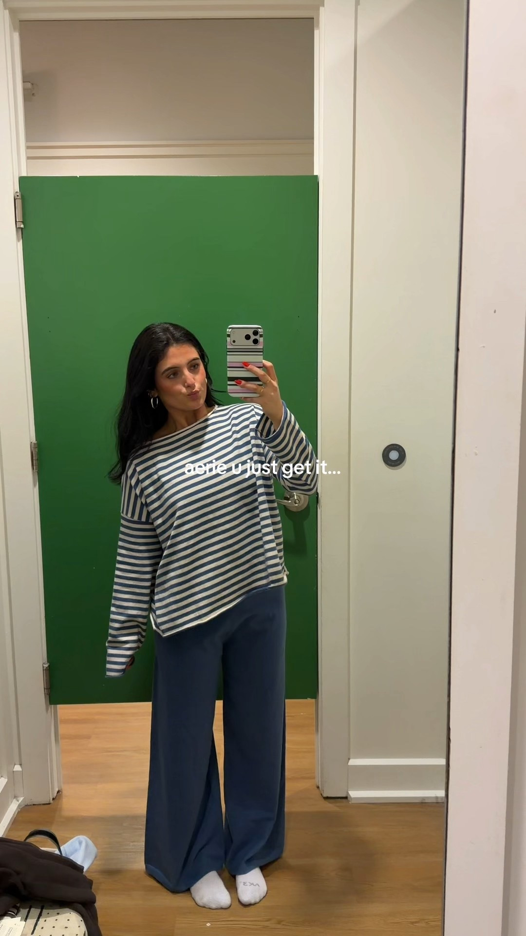 aeries new arrivals are TOO CUTE!!! wearing size S in all tops & M in all bottoms 🤍 #aerie #aeriehaul 

#LTKootd #LTKSeasonal #LTKValentine