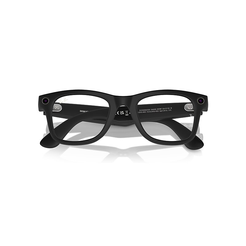 Ray-Ban Ray-Ban | Meta Wayfarer Electronics Black Frame Green Lenses 53-22 | Ray-Ban (US)