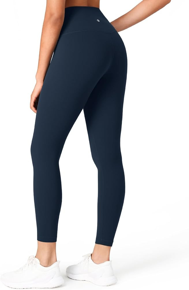 HeyNuts Pure&Plain Workout Pro/Yoga Pro 7/8 Athletic Leggings for Women, High Waisted Compression... | Amazon (US)