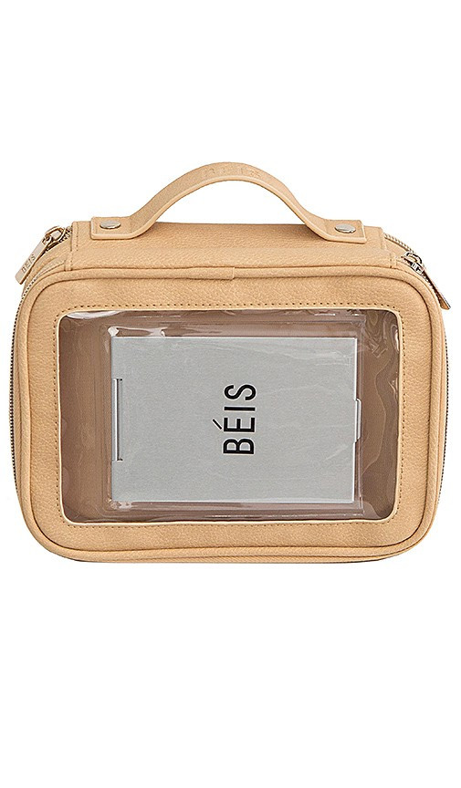 BEIS The On the Go Essentials Case in Beige. | Revolve Clothing (Global)
