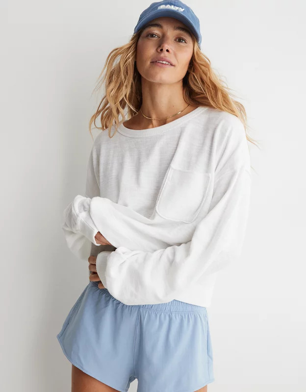 Aerie Endless Summer Crew Sweatshirt | Aerie