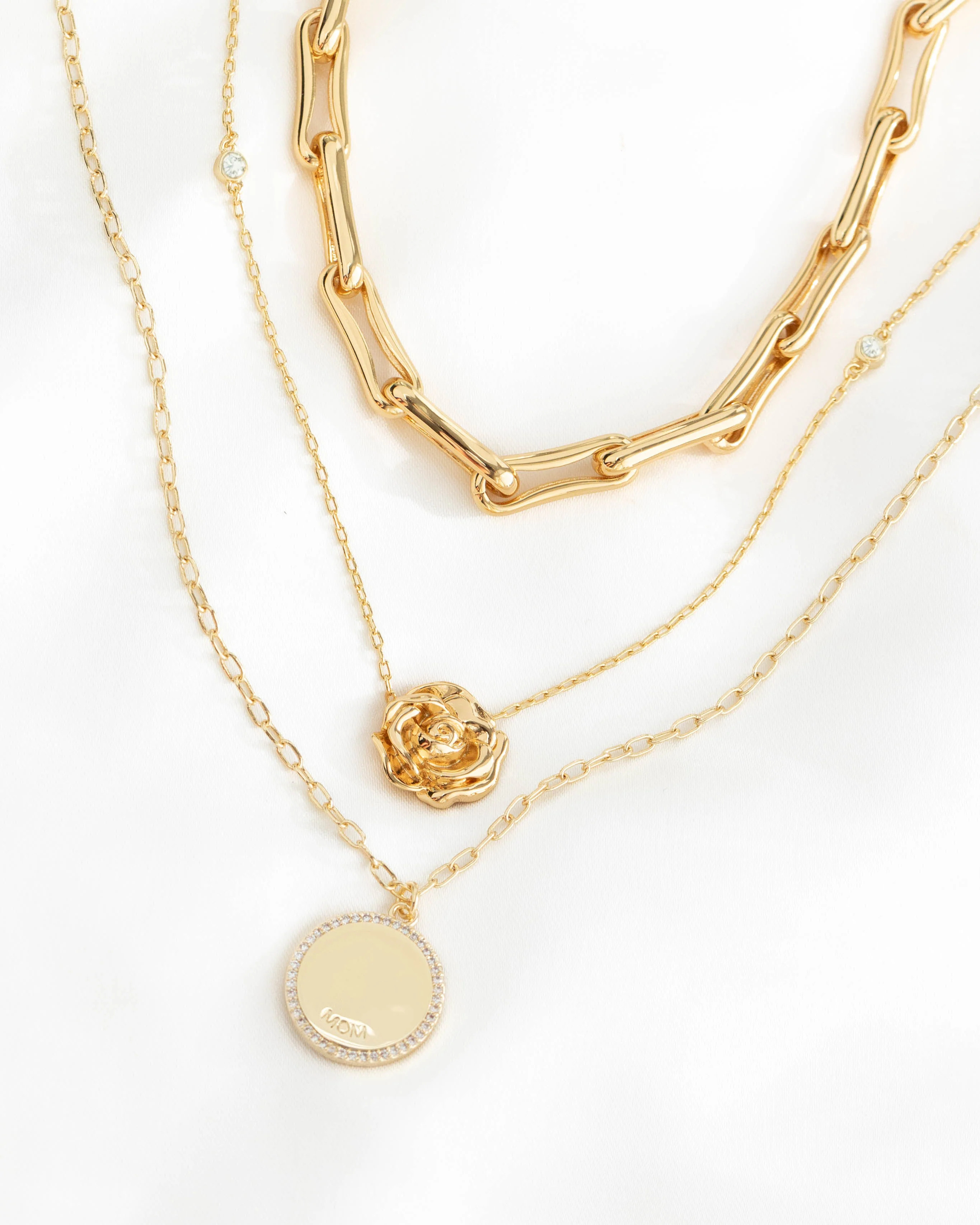 Mom Necklace Set of 3 | Electric Picks Jewelry