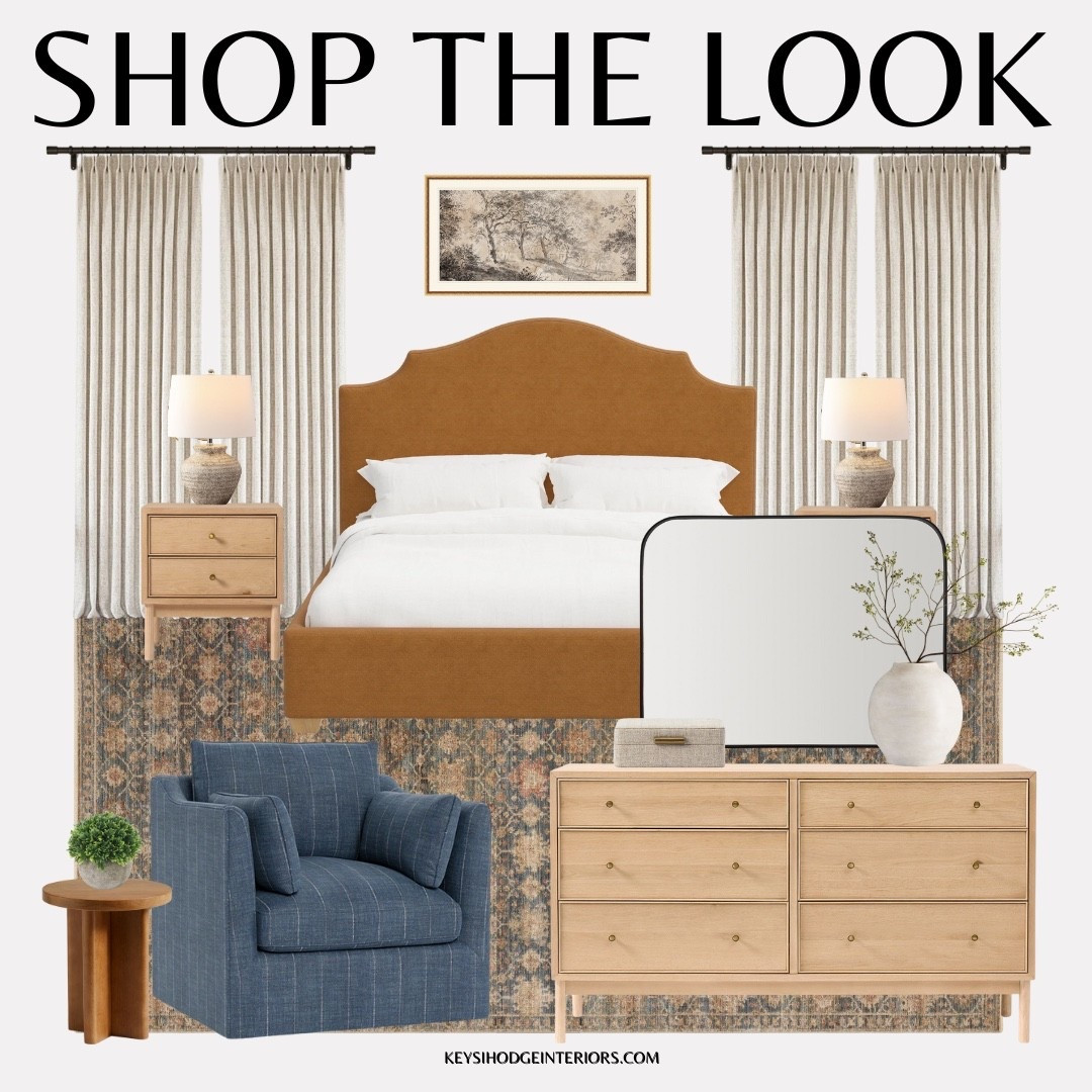 Soft neutrals, warm wood tones, and a pop of blue come together in this cozy bedroom design. These pieces mix well in any space and keep the look relaxed and inviting.

Shop the full look here.

#BedroomDecor #NeutralHomeStyle #CozyHomeVibes #HomeFavorites
#ModernTraditional #ShopTheLook #HomeDecorFinds
#LTKHome #LTKDecor #LTKStyleTip

#LTKHome