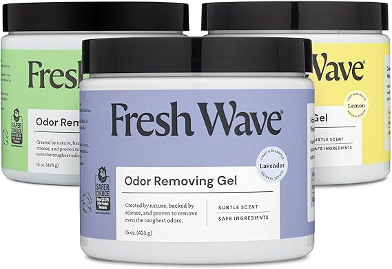 Fresh Wave Odor Removing Gels Bundle: (3) 15 oz. Gels - Lemon, Lavender, Original | Amazon (US)