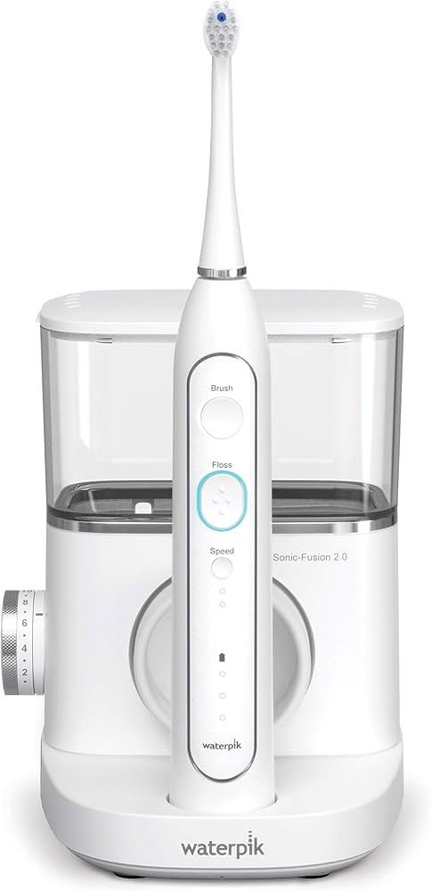 Waterpik Sonic-Fusion 2.0 Professional Flossing Toothbrush, Electric Toothbrush and Water Flosser... | Amazon (US)