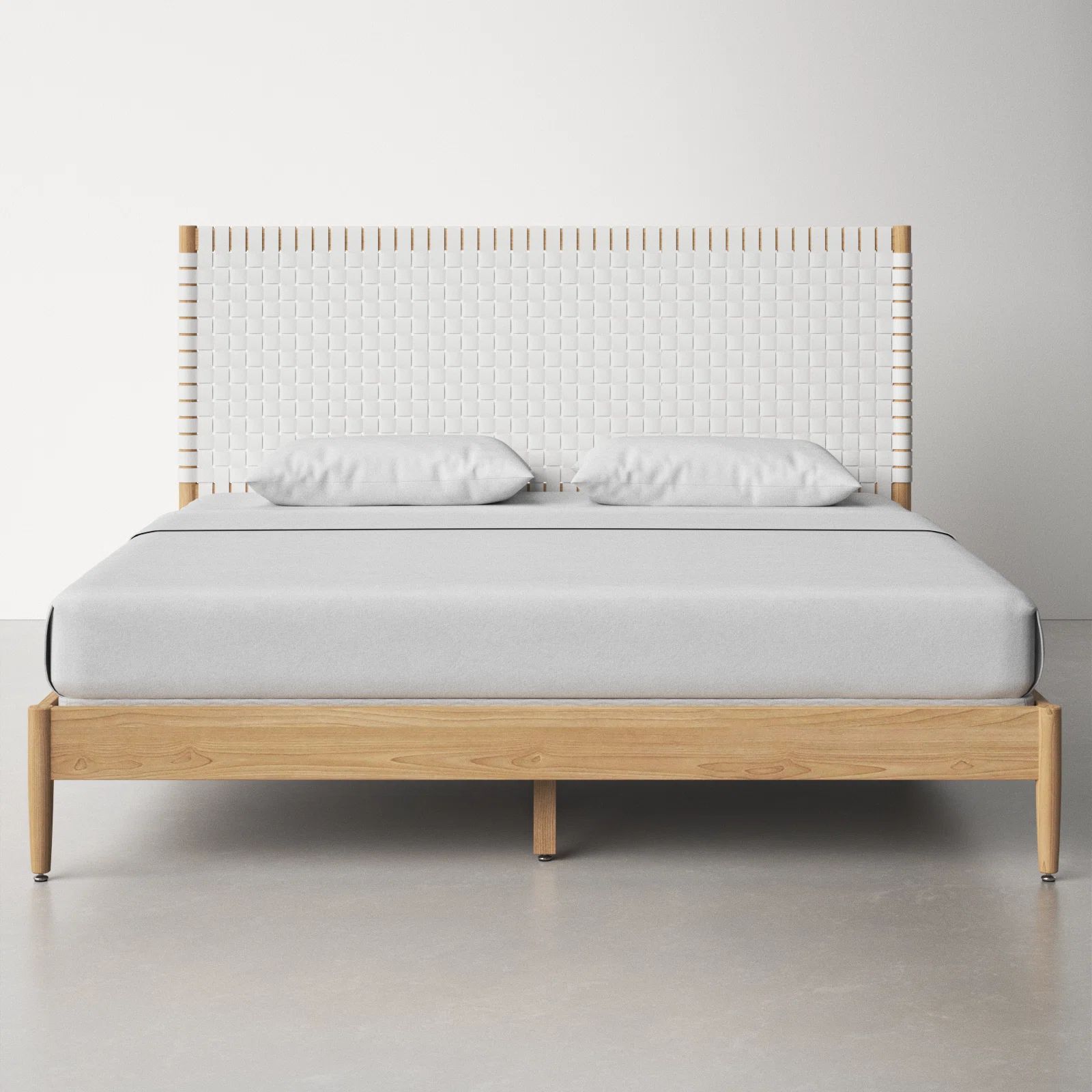 Tamita Leather Platform Bed | Wayfair North America