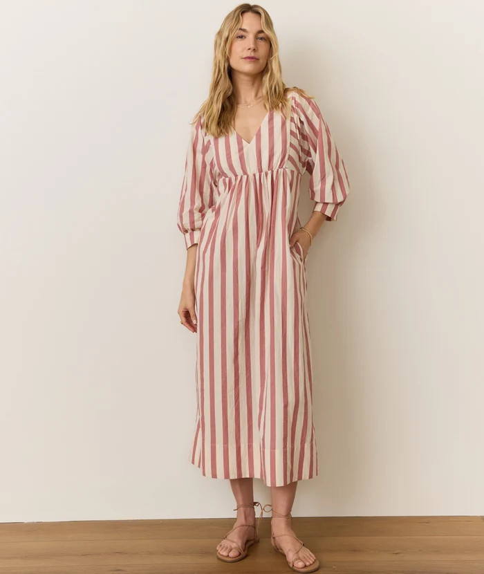 Alani Poplin Maxi Dress | Marine Layer