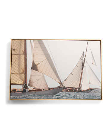 20x30 Sailboats Photography Print | TJ Maxx