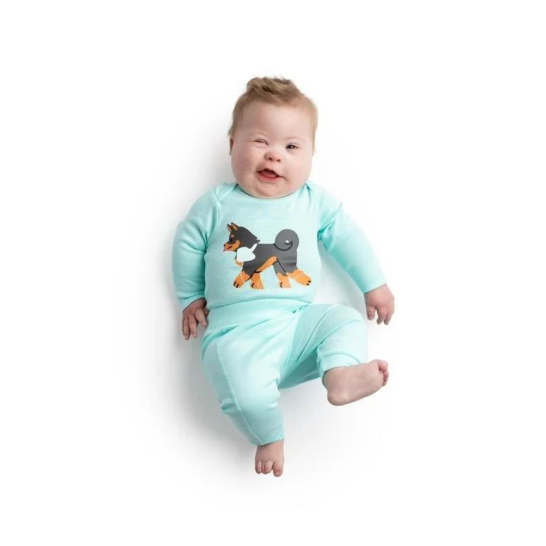 Paris Hilton x Monica + Andy Organic Cotton Baby First Moves Set, Sizes Preemie-18 Months | Walmart (US)
