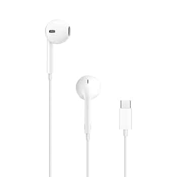 Apple EarPods Headphones with USB-C Plug, Wired Ear Buds with Built-in Remote to Control Music, P... | Amazon (US)