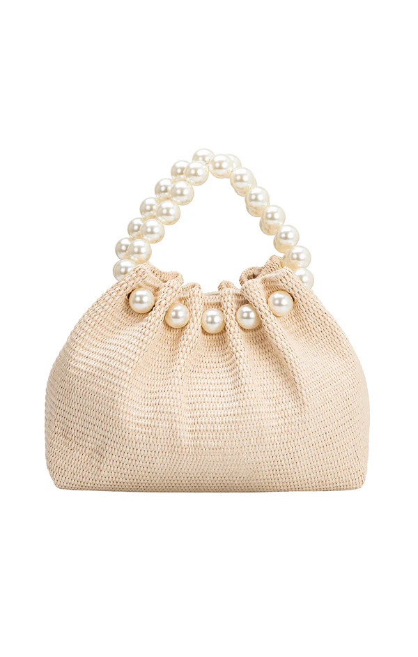 Melie Bianco Josie Top Handle Bag ~ Natural | Show Me Your Mumu