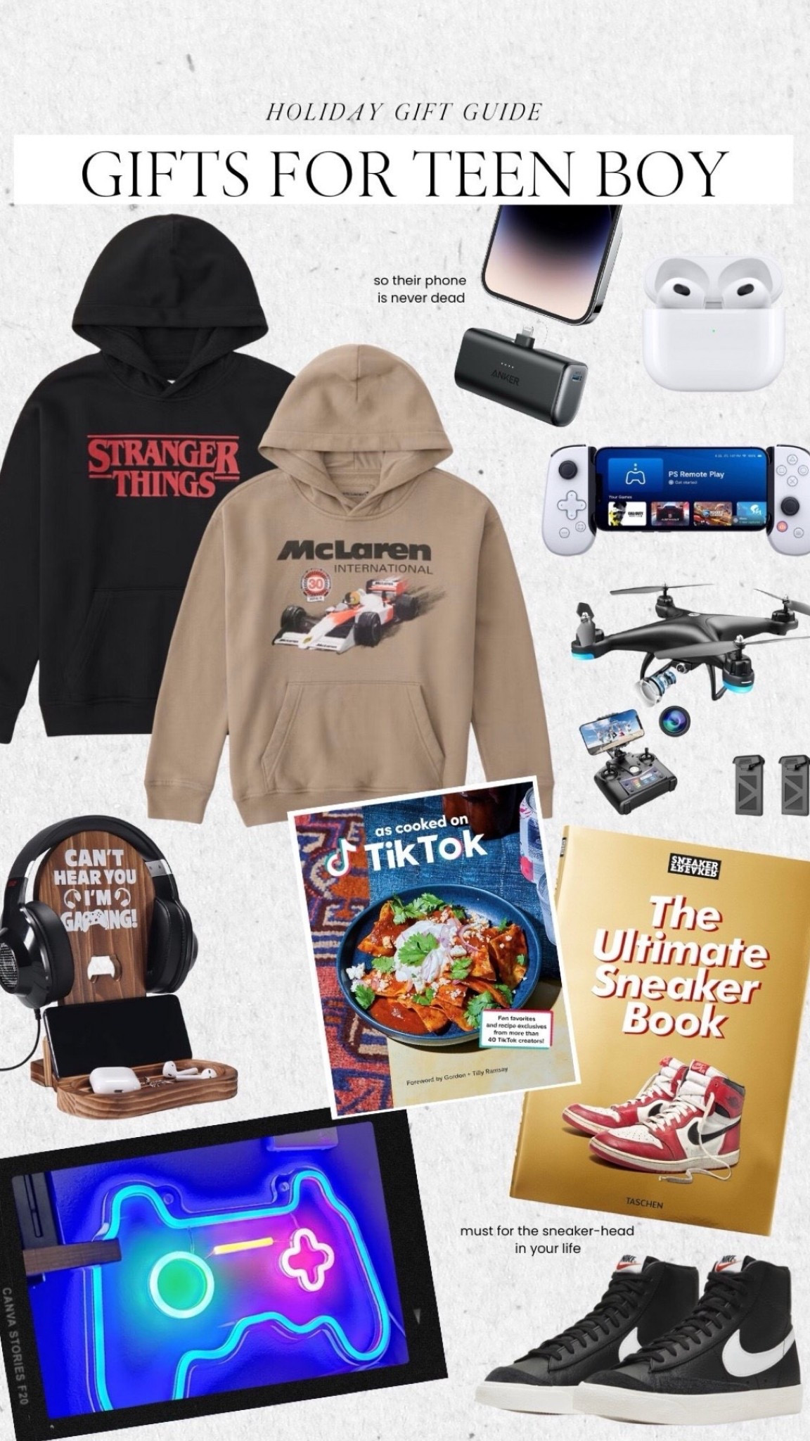 Gifts for boys | Gift Ideas for teen boys | what to get a teenager for Christmas | teen boy gift guide | teen boy gift gift | tween boy gift guide | tween boy gift | Christmas gift #LTKCyberWeek



#LTKHoliday #LTKKids #LTKGiftGuide