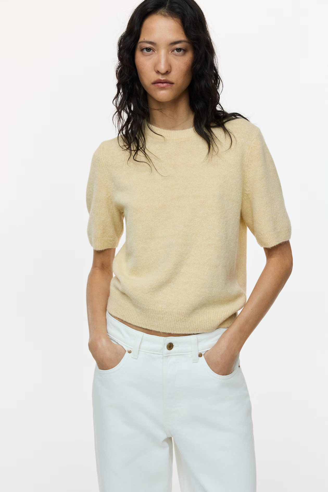 Fine-Knit T-Shirt | H&M (US + CA)