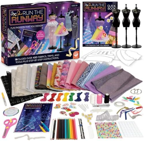 MindWare Run The Runway Fashion Design Kit for 8 Year Olds and Up | Amazon (US)