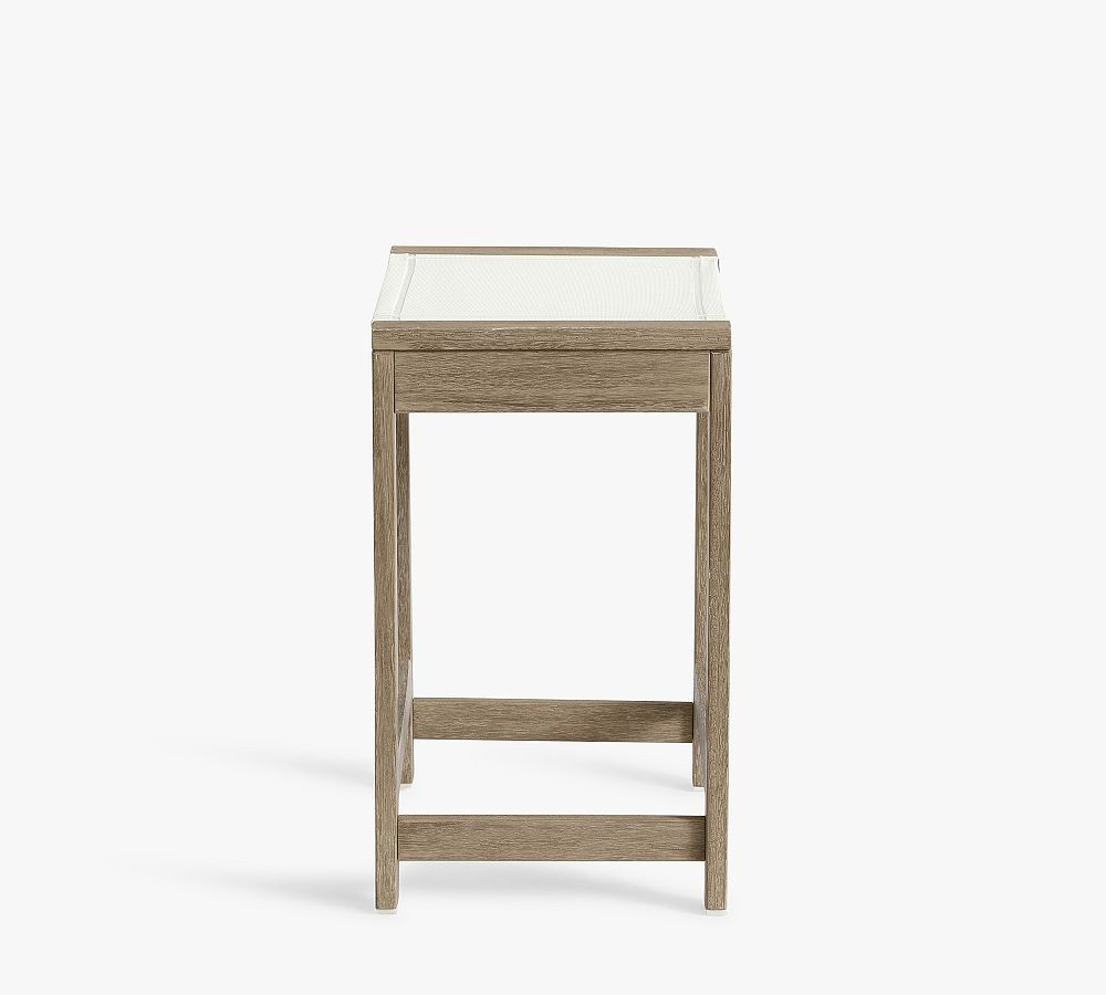 Indio FSC® Eucalyptus & Mesh Bar & Counter Stools, Sets of 2 | Pottery Barn (US)