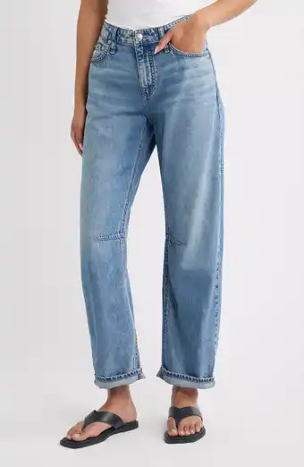 rb Miramar Ankle Length Pull On Wide Leg Sweatpant Jeans (Women) | Nordstrom | Nordstrom
