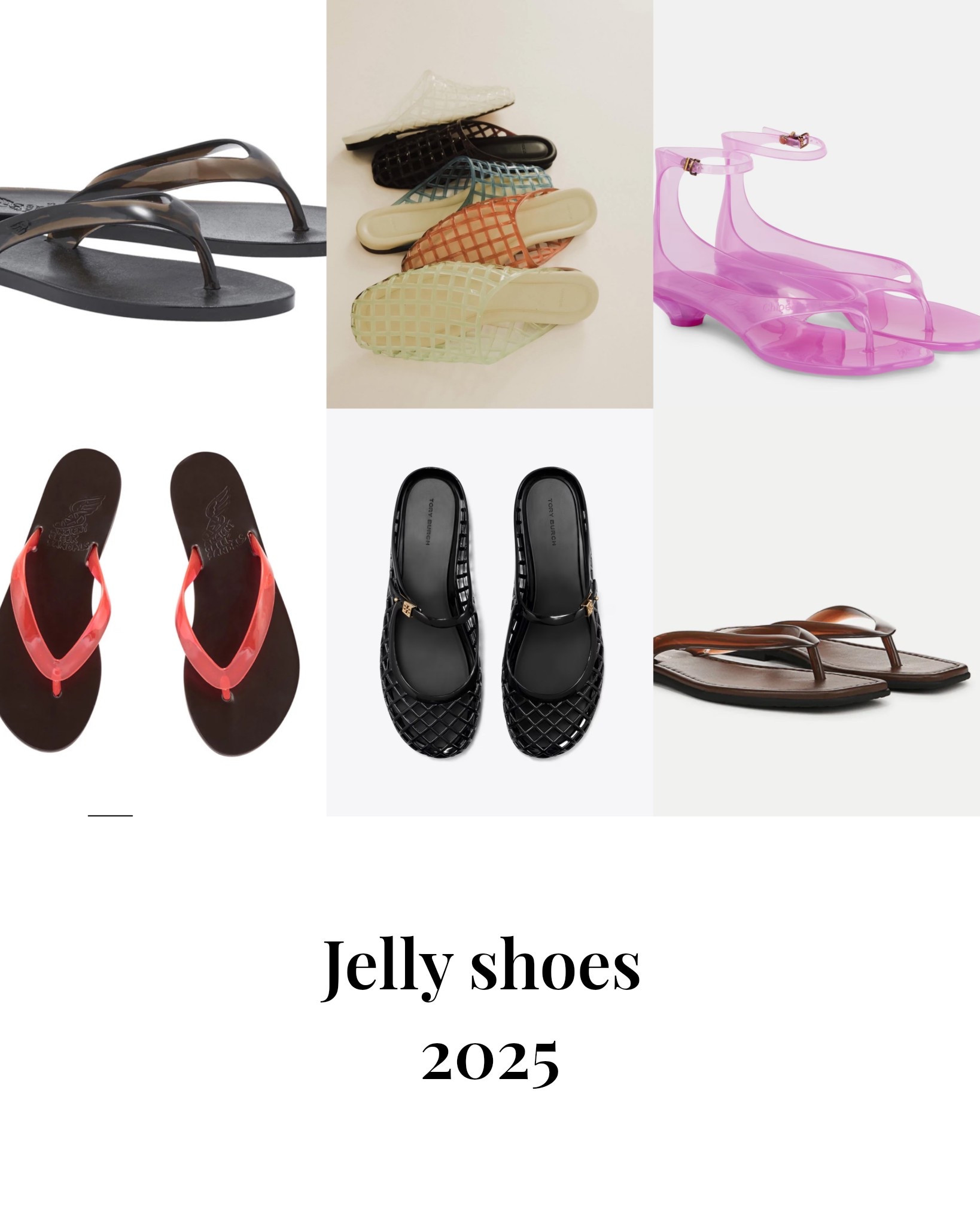 Jelly shoe round up of 2025! Here are all the jelly sandals I’m eyeing this summer #jellysandals #jellyflipflops #summersandals #springtrends #flipflops


#LTKShoeCrush #LTKStyleTip #LTKU