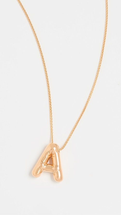 Balloon Initial Letter Necklace | Shopbop