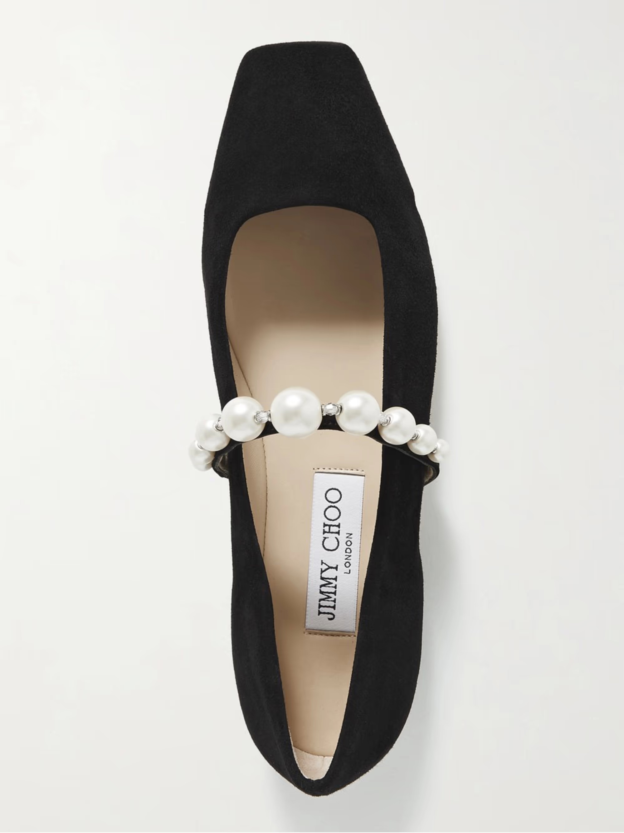 Ade embellished suede ballet flats | NET-A-PORTER (US)