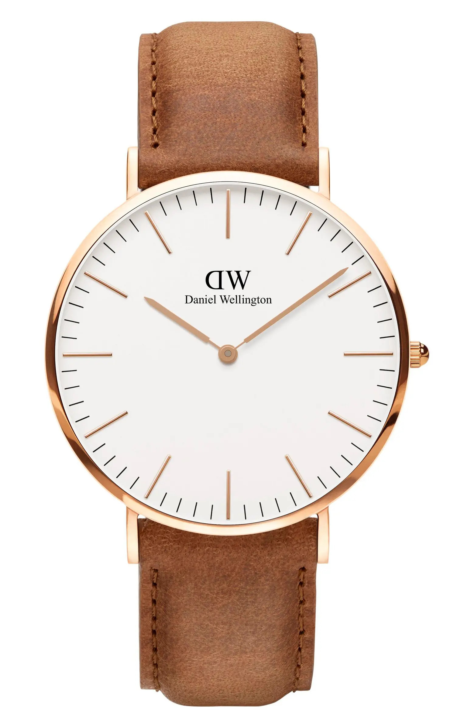 Daniel Wellington Classic Durham Leather Strap Watch, 40mm | Nordstrom | Nordstrom