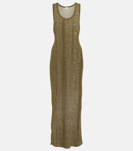Semi-sheer maxi dress | Mytheresa (US/CA)
