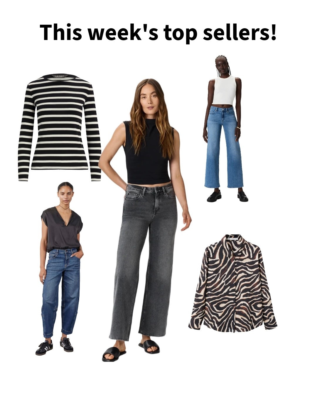 What my followers can’t get enough of this week! All true to size. Click below to shop. #bestsellers #itlist #top5 #ltkunder50

#LTKSeasonal #LTKOver40 #LTKootd