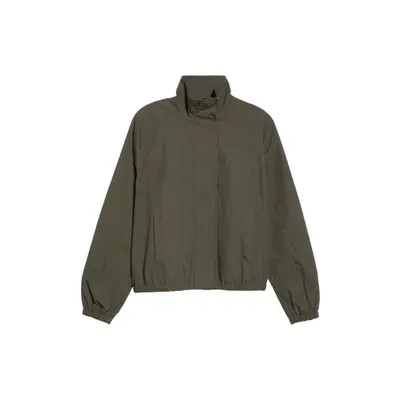 Open Edit Cotton Blend Track Jacket in Navy Collegiate at Nordstrom, Size Small | Nordstrom