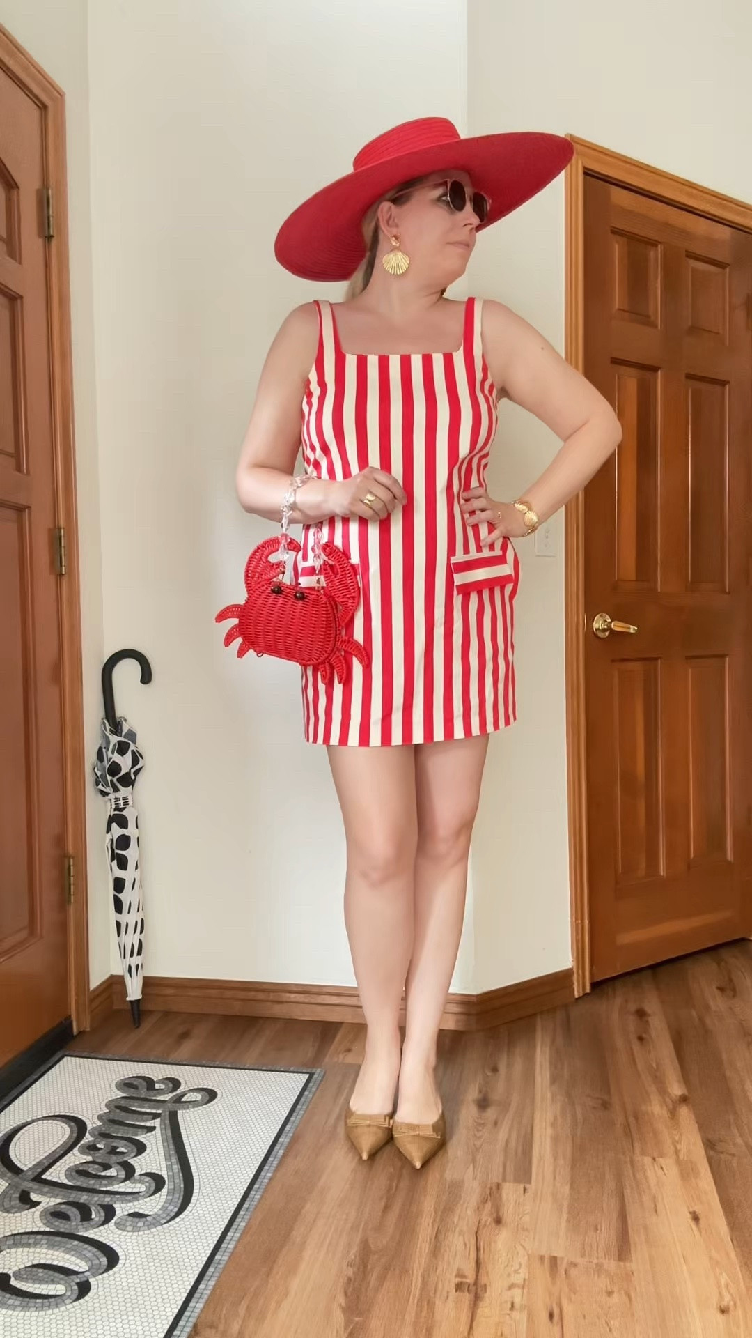 Did someone say… Memorial Day Weekend? 

Look 1
Dress - Anthropologie (Maeve) - linked AND similar linked
Bag - TJ Maxx (Tommy Bahama) (similar linked)
Hat - Eric Javits
Shoes - Dillards, The Style Bungalow 
Earrings - similar linked
Ring - Rocksbox
Bracelet - TJ Maxx
Sunglasses - Lele Sadoughi 

Look 2
Hat -  Eric Javits
Earrings - Oscar de la Renta (linked PLUS get $$$ off of your rental when you sign up/return with my code: RTRXKBOND)
Jeans - L’agence (similar linked)
Shirt - Lauren Ralph Lauren (similar linked)
Bag - Chanel (rent! Use my code BondKat22J at joinswitch.com and get extra purchase credit!)
Bracelet - Same as look 1
Ring - Same as look 1
Heels - Jimmy Choo

Look 3
Hat - Eric Javits (linked)
Bag - SimonMiller (linked)
Dress - MinkPink (rent the linked one and use my code for a major discount: RTRXKBOND)
Shoes - Marleylilly (linked - you get bonus tips with the monogram pair)
Necklace - TJ Maxx
Bracelets - Lilly Pulitzer, TJ Maxx & Vintage Talbots
Sunglasses - Lele (same as look 1)

#LTKootd #LTKSaleAlert #LTKSeasonal