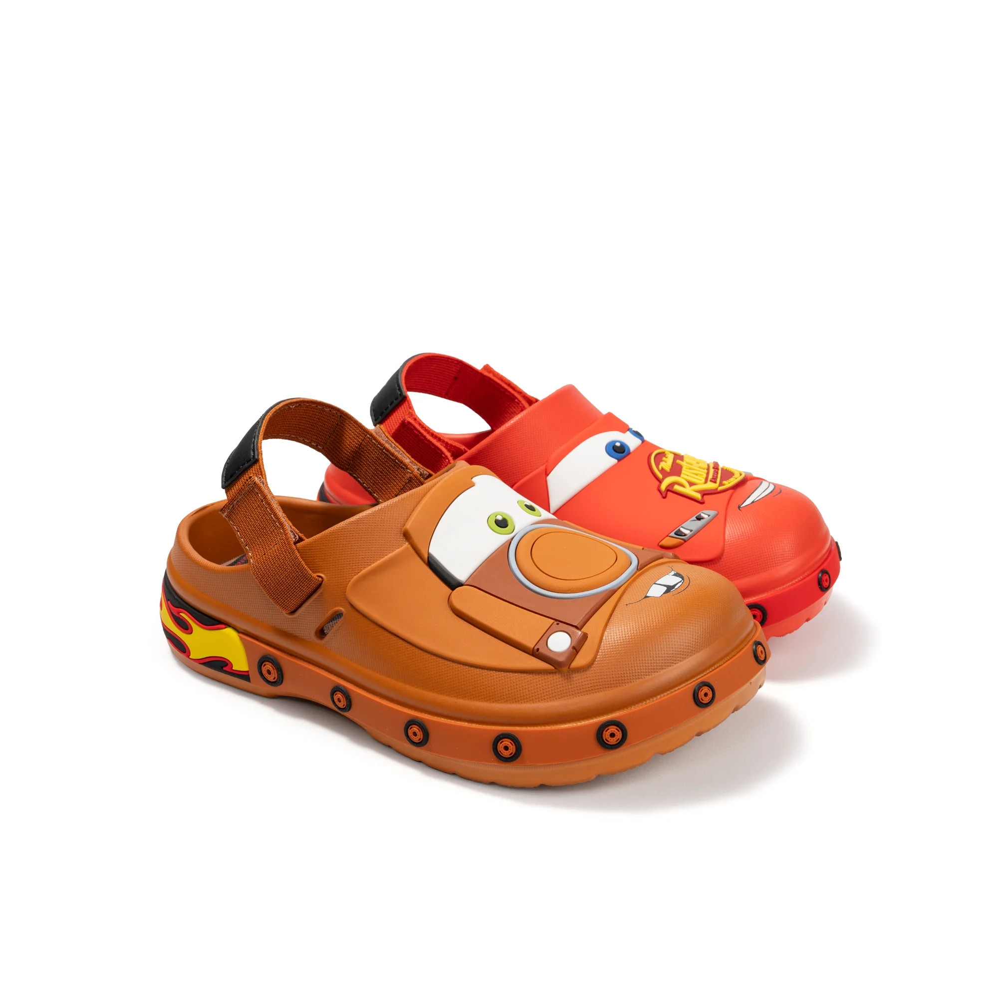 Cars Toddler and Little Kids Adjustable Strap Clogs | Walmart (US)