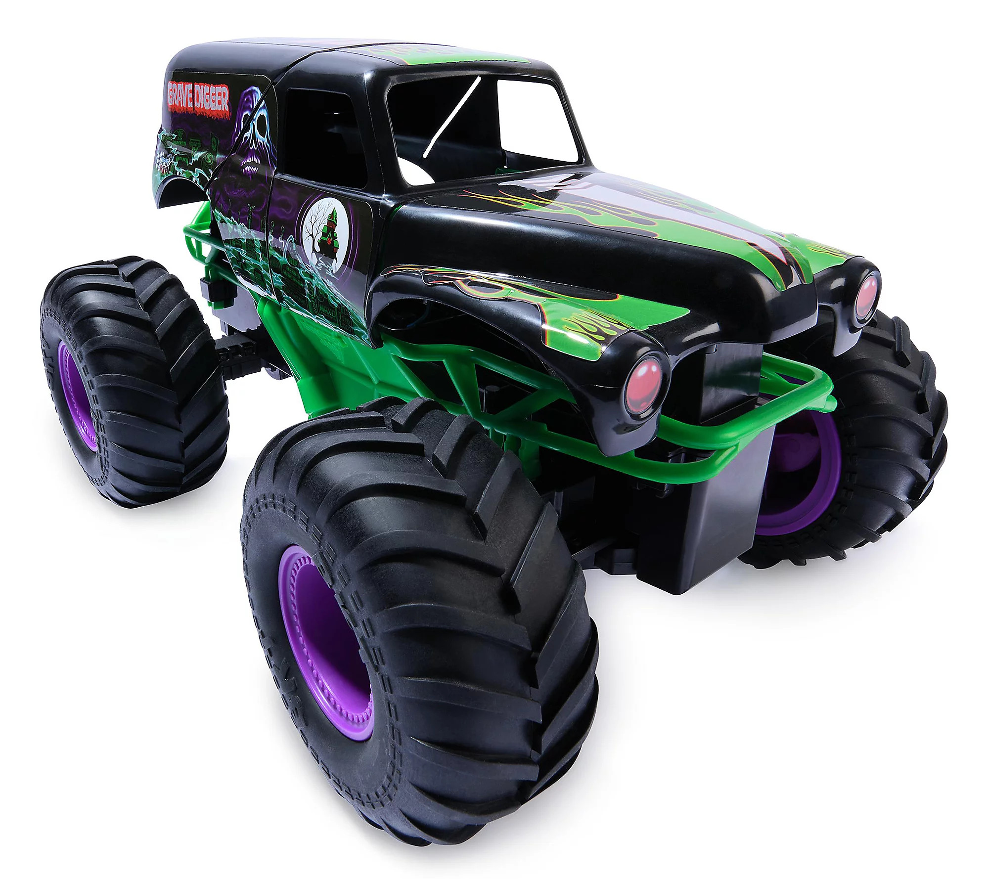 Monster Jam Grave Digger Smash and Bash Remote Control Truck | QVC