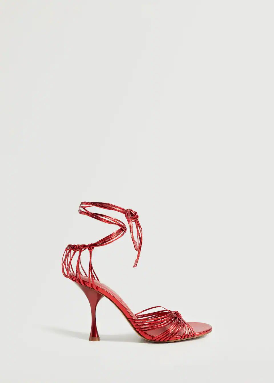 Strappy heeled sandals | MANGO (US)
