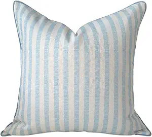 Jillien Harbor Throw Pillow for Home Harvey Striped Style Pillow Cover Coastal Grandmillennial Pi... | Amazon (US)