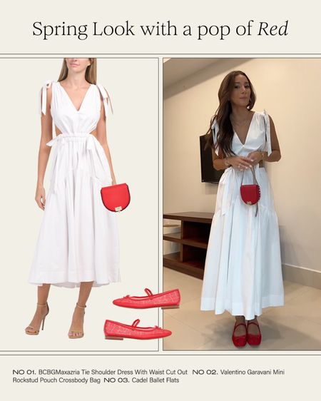 White maxi spring dress & pop of red favorites

#LTKbrasil #LTKFestival #LTKSeasonal