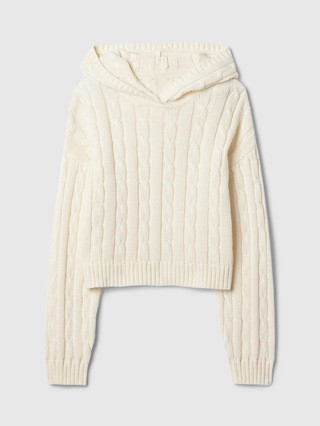 Kids Cable-Knit Cropped Sweater | Gap (US)