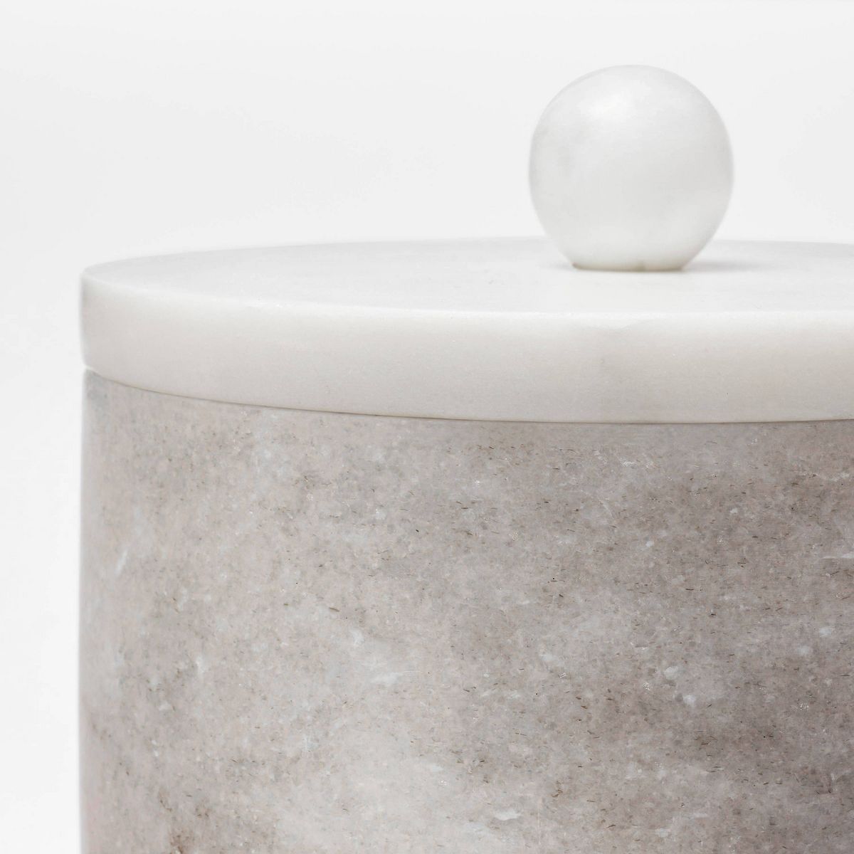 Round Marble Decorative Box - Threshold™ designed with Studio McGee | Target