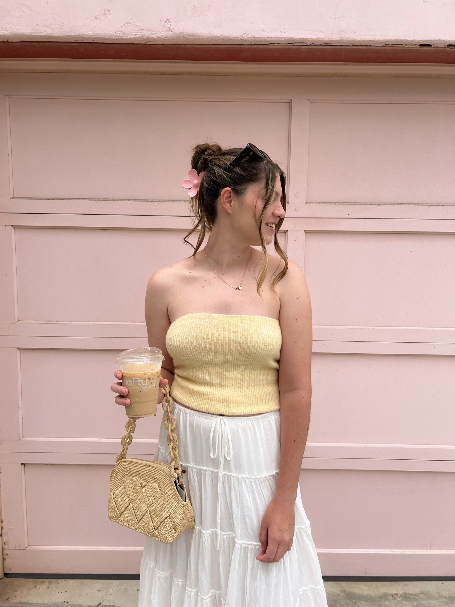 Favorite summer outfit - wearing the cutest tube top and purse from Sézane 

#LTKStyleTip #LTKSeasonal #LTKItBag