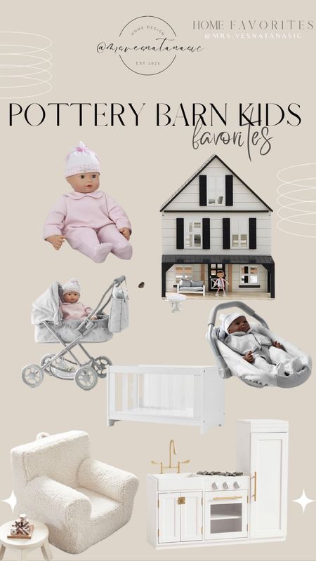 Pottery Barn Kids in our home + other favorites! 


Pottery Barn, Holiday gift idea, kids gifts, kids, gift idea, holidays, Christmas, Pottery Barn Kids, dolls, stroller, dollhouse, doll bed, doll stroller, doll, play kitchen, play, playroom, toys, girl toys, toddlers, baby. 

#LTKSeasonal #LTKkids #LTKHoliday