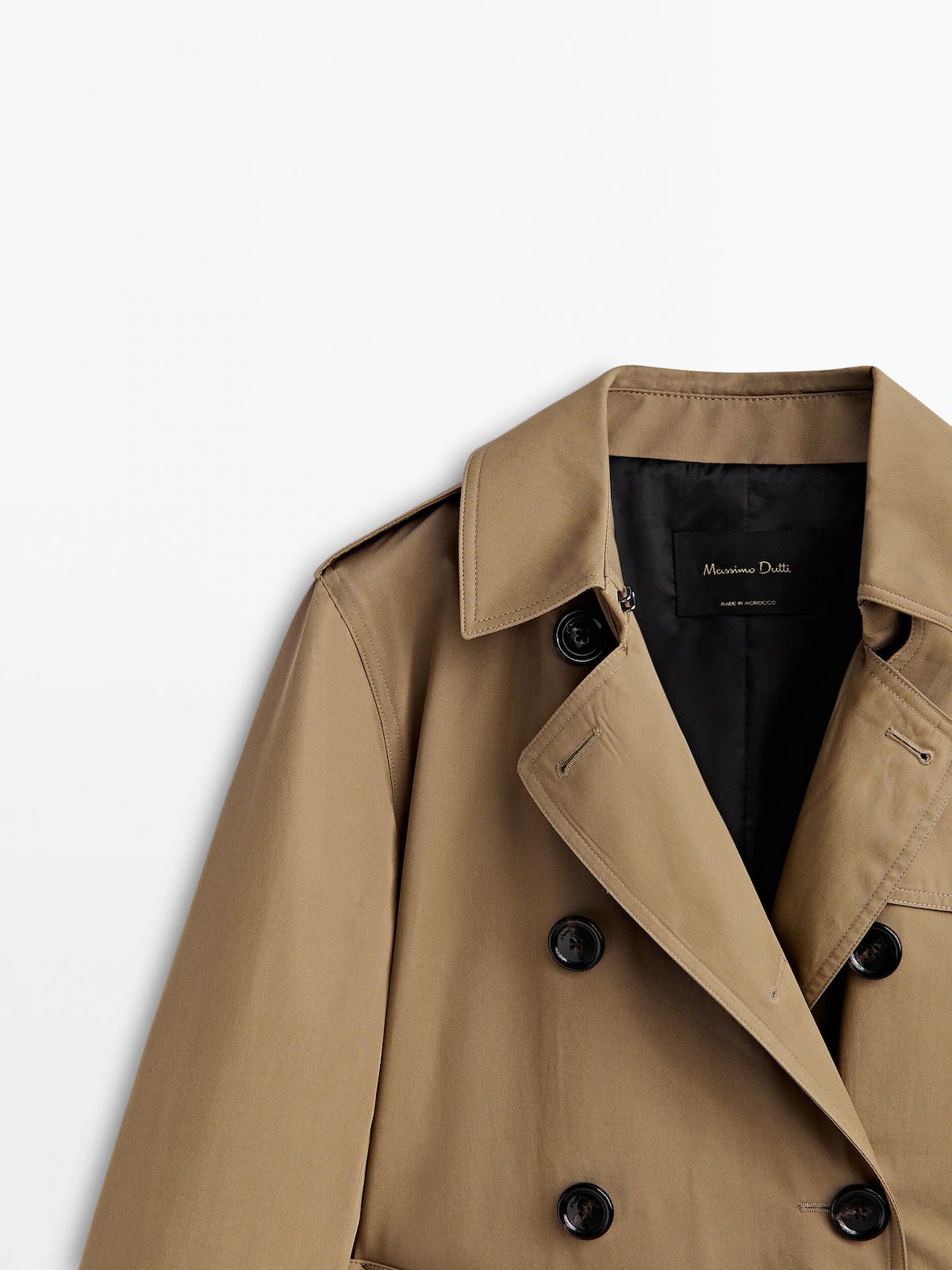 Trench coat with belt | Massimo Dutti (US)