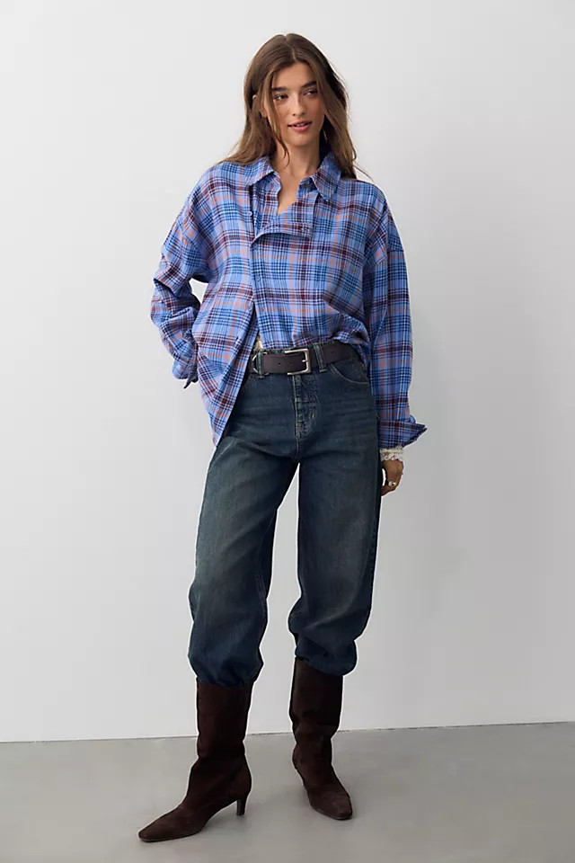 We The Free Elisson Plaid Top | Free People (Global - UK&FR Excluded)