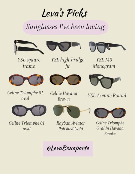 As Summer is right around the corner, here are some of my go to sunglasses to accessorize any outfit!!

#LTKtravel #LTKstyletip #LTKSeasonal