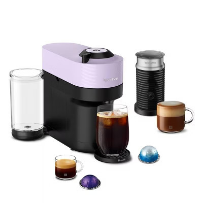 Nespresso Vertuo Pop+ Bundle Espresso Maker Lilac | Target