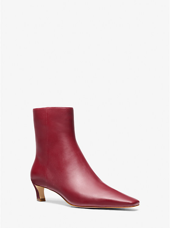 Cosmo Leather Kitten Boot | Michael Kors CA