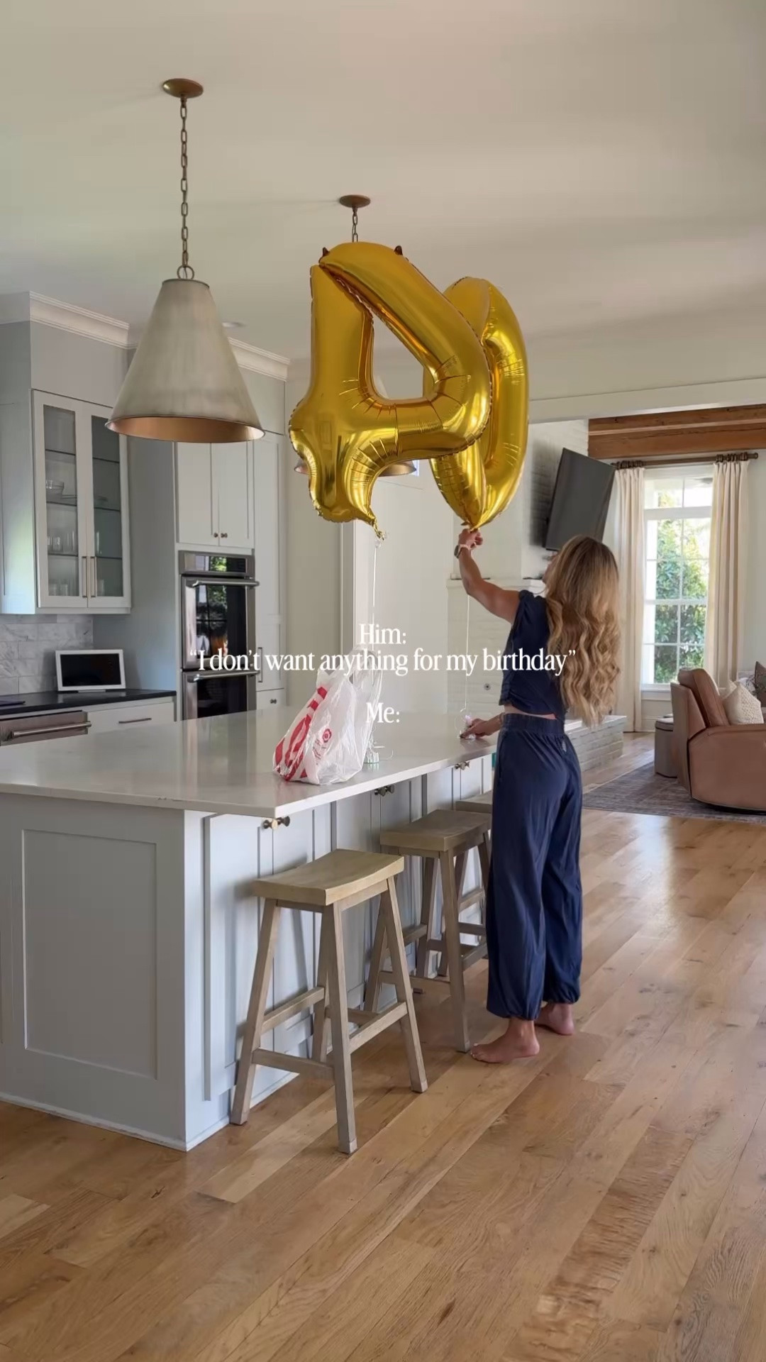 No helium balloons birthday setup

#LTKmomlife #LTKdayinmylife #LTKHome